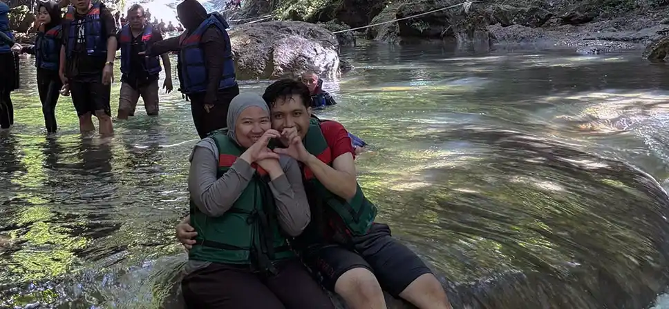paket favorit bodyrafting citumang pangandaran
